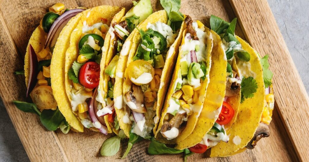 Fresh Veggie Tacos - Perfect Pick for Casual Gatherings